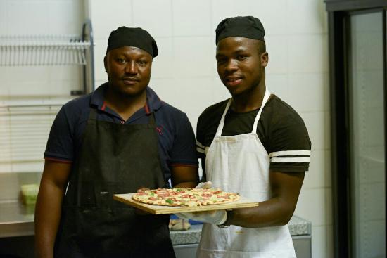 Love Pizza at Blah Blah Bar