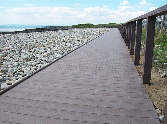 Wales Coast Path boardwalk