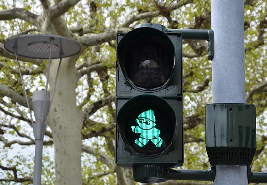 Mainzelmännchen-Ampel