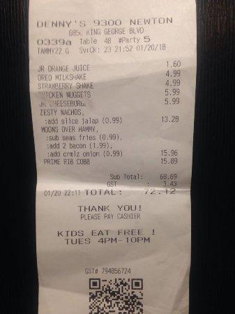 Denny's Surrey Newton