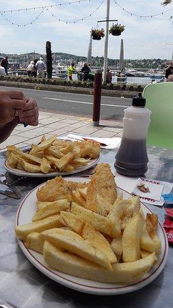Fish and Chips Torquay Harbour