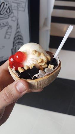 Coconut Ice Cream @Pier 21 Food Court