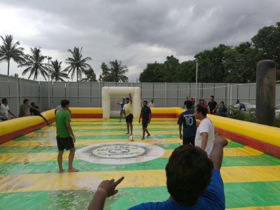 Soap Football Bangalore Be-live It