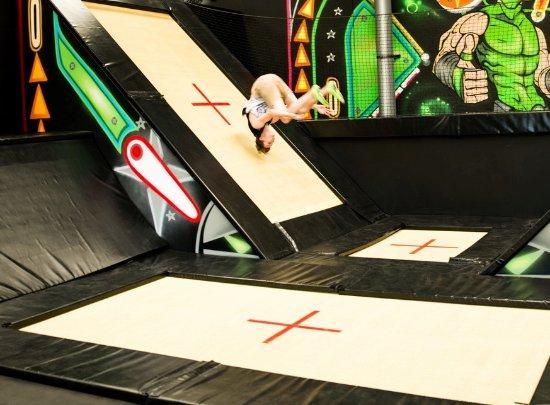 Flip Out Trampoline Arena