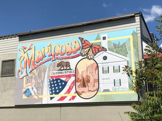 Mariposa California Mural