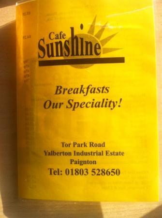 Sunshine Cafe and Take Away