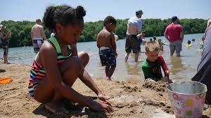 Shawnee Mission Park Beach
